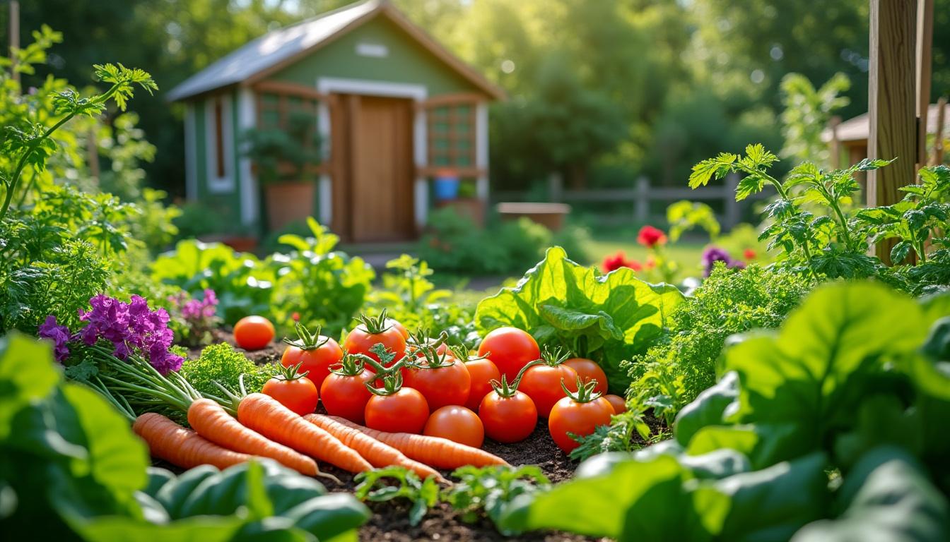 Potager maison écologique : récolter mieux en respectant la nature 8 découvrez comment créer un potager maison écologique pour cultiver vos légumes dans le respect de la nature. astuces, conseils et bonnes pratiques pour récolter sainement et durablement.