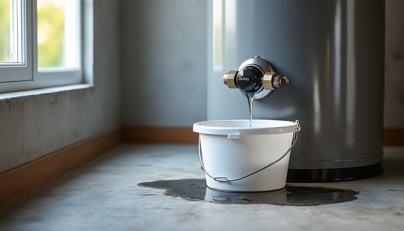 Chauffe-eau qui fuit : les bons rĂ©flexes avant dâappeler un pro 2 votre chauffe-eau fuit ? dĂ©couvrez les gestes simples Ă adopter avant de contacter un professionnel : sĂ©curitĂ©, vĂ©rifications rapides et solutions temporaires pour limiter les dĂ©gĂąts.