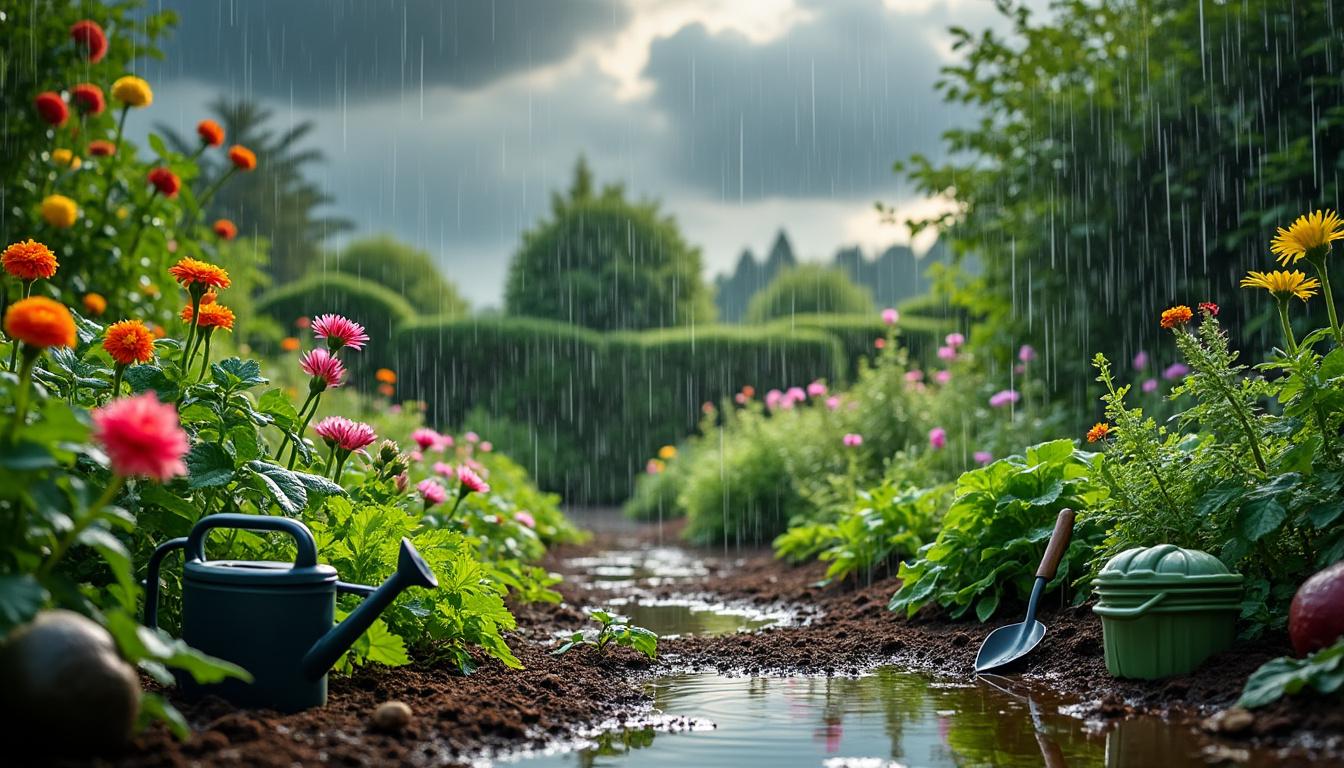 découvrez comment optimiser l'arrosage naturel de votre jardin grâce aux pluies éparses : astuces pour capter l'eau, préparer le sol et favoriser la croissance de vos plantes tout en économisant l'eau.