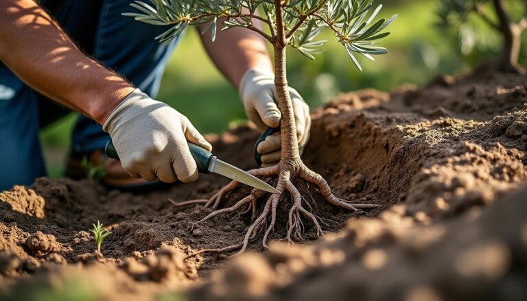 Couper les racines d’un olivier : astuces pour un arbre en pleine forme 🌳 ️