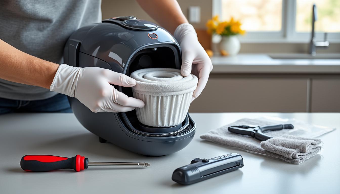 découvrez notre guide complet et facile à suivre pour installer un sac aspirateur universel, étape par étape, afin d'assurer un fonctionnement optimal de votre appareil.