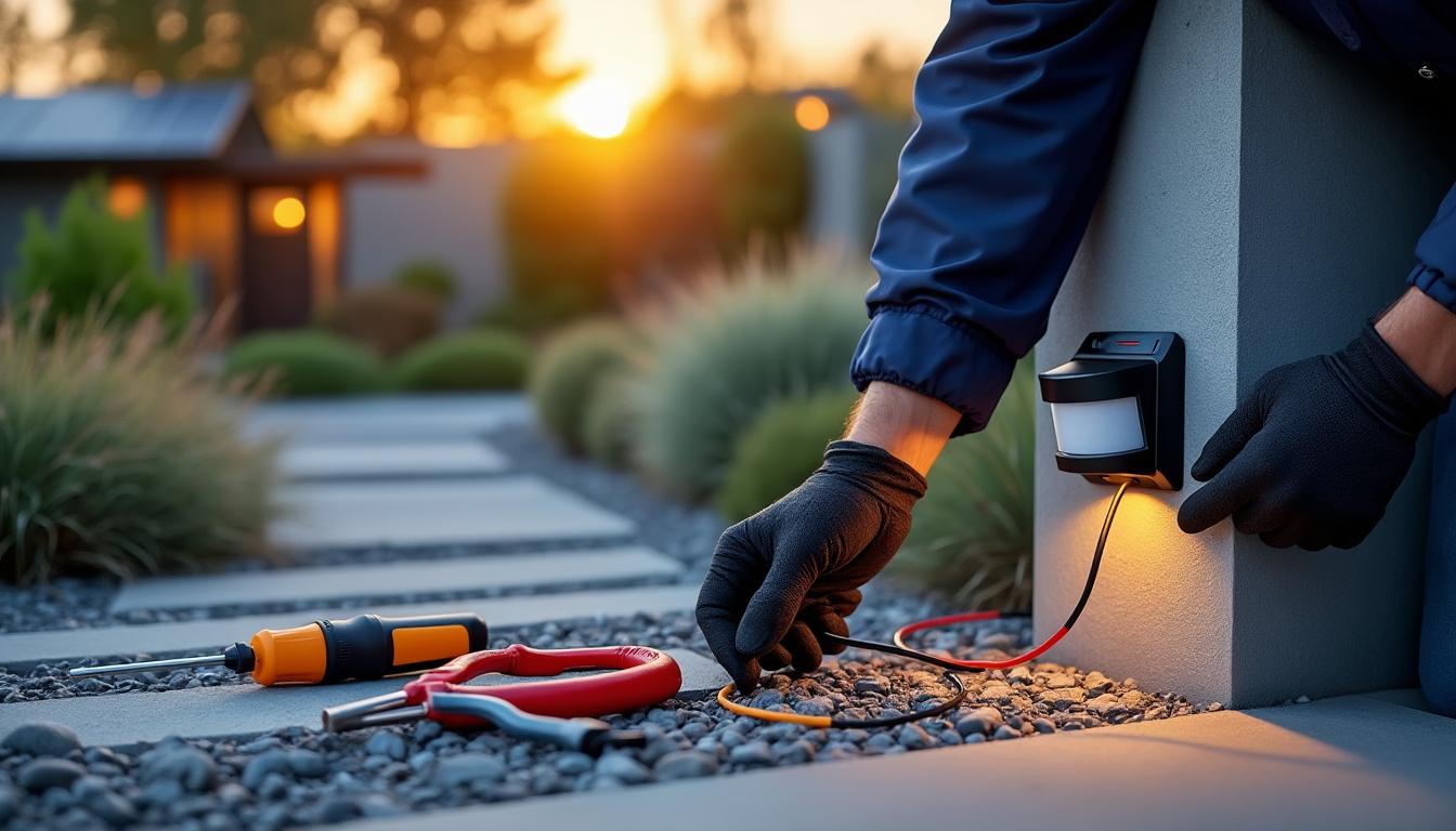 Installer un détecteur de mouvement sur une lampe extérieure : le guide pratique et détaillé étape par étape 2 découvrez notre guide pratique et détaillé pour installer facilement un détecteur de mouvement sur une lampe extérieure, étape par étape, et sécurisez efficacement votre maison.