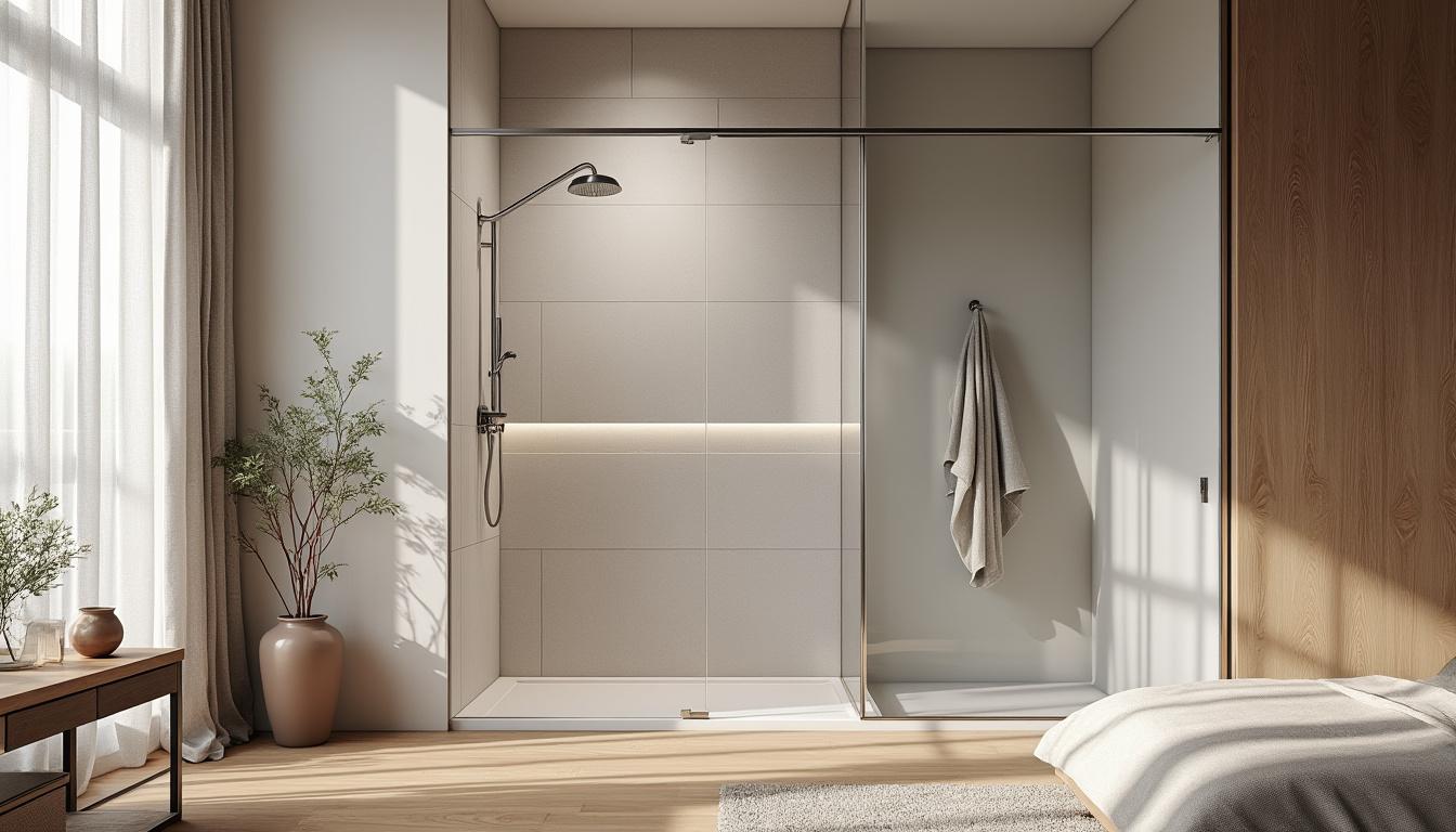 découvrez nos astuces, inspirations et solutions efficaces pour intégrer une douche dans votre chambre, alliant confort et design pour un espace intime et moderne.