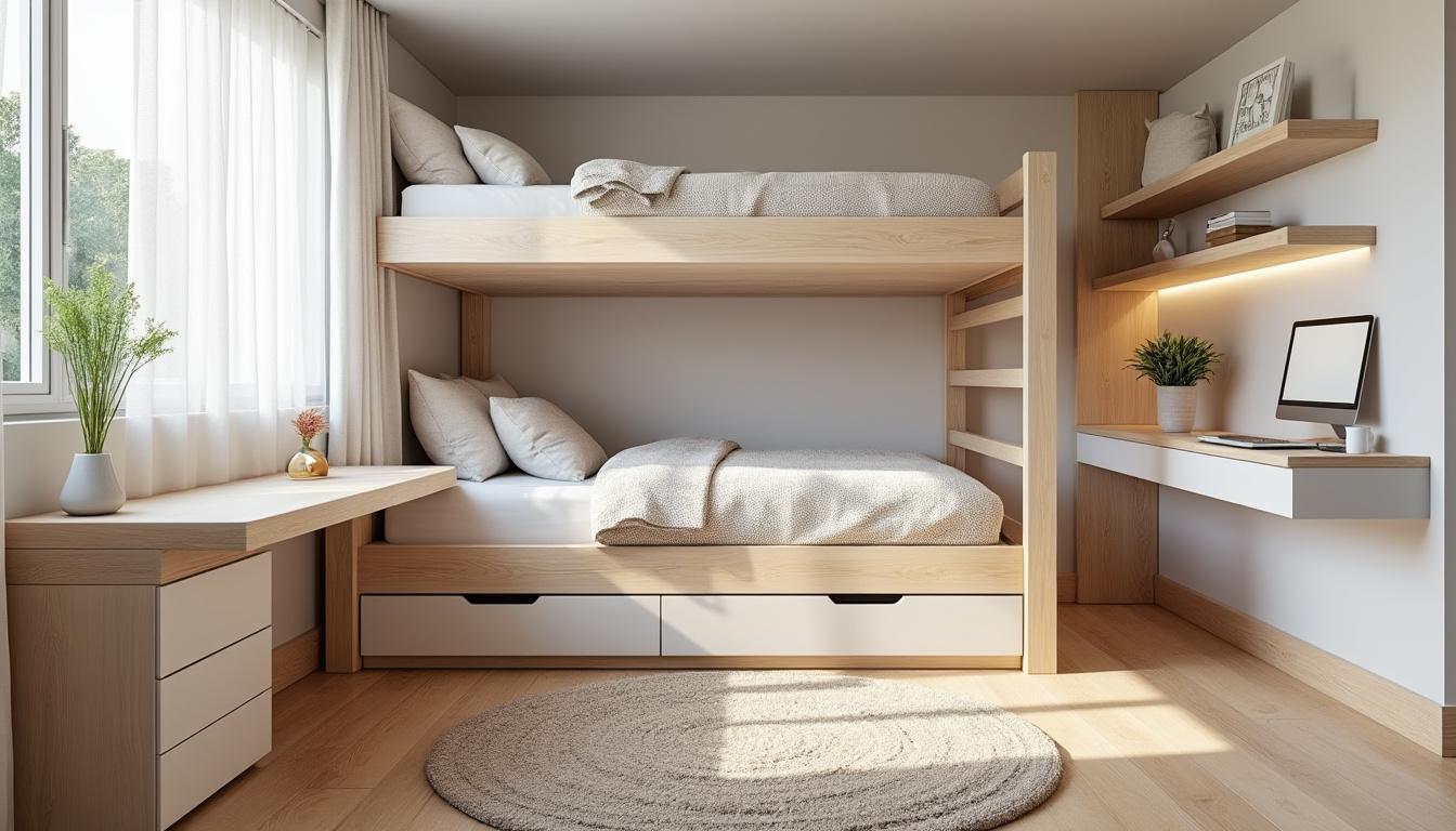 découvrez des astuces ingénieuses pour maximiser l'espace dans une petite chambre en optimisant le placement de votre lit et en créant un environnement fonctionnel et agréable.