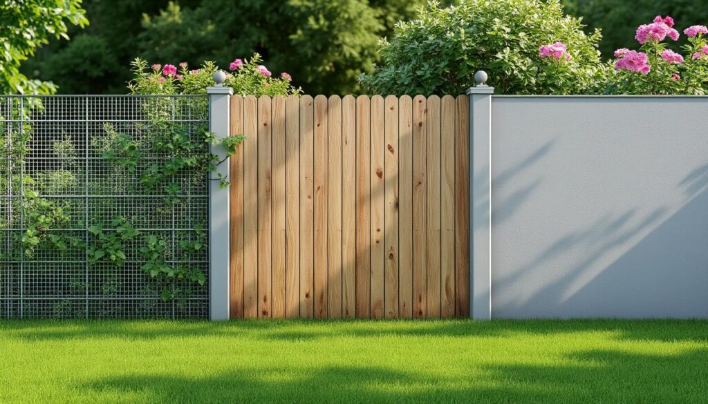 découvrez comment clôturer votre jardin en choisissant entre le grillage, le bois ou le béton, et trouvez la solution idéale alliant esthétisme, durabilité et budget.