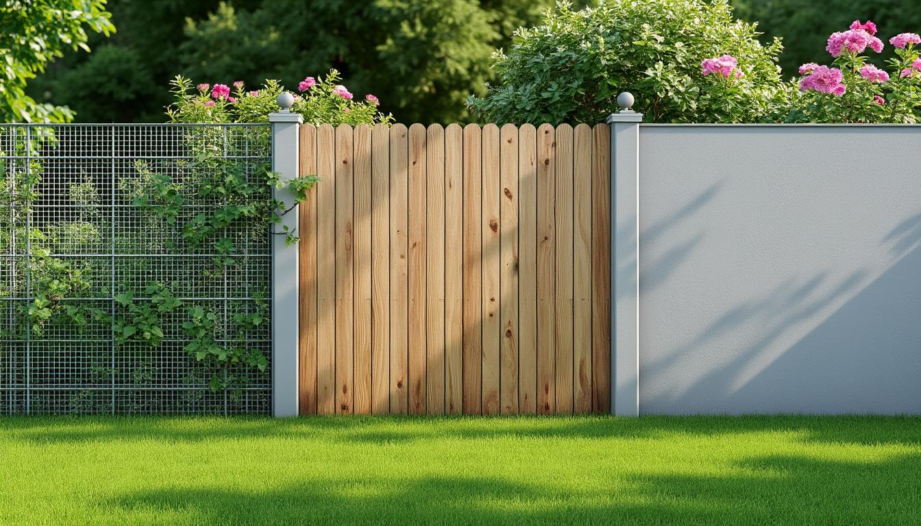 découvrez comment clôturer votre jardin en choisissant entre le grillage, le bois ou le béton, et trouvez la solution idéale alliant esthétisme, durabilité et budget.