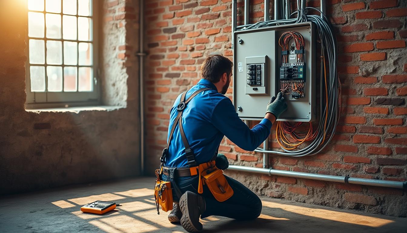 Moderniser l’Électricité d’une Ancienne Demeure : Guide Complet du Budget et des Étapes 2 découvrez comment moderniser l’électricité d’une ancienne demeure grâce à notre guide complet, incluant le budget estimatif et les étapes clés pour réussir vos travaux en toute sécurité.