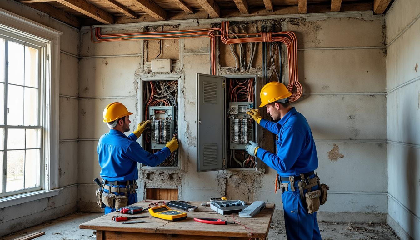 découvrez notre guide complet pour moderniser l'électricité d'une ancienne demeure, avec toutes les étapes clés et un budget détaillé pour un projet réussi en sécurité.