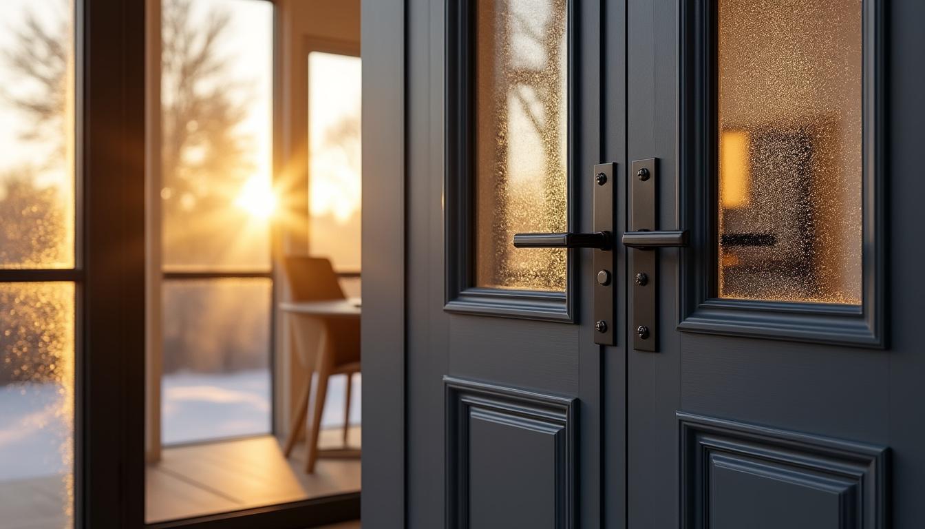 découvrez nos portes d’entrée isolantes conçues pour réduire vos pertes de chaleur jusqu’à 20%, améliorer le confort de votre maison et réaliser des économies d’énergie toute l’année.