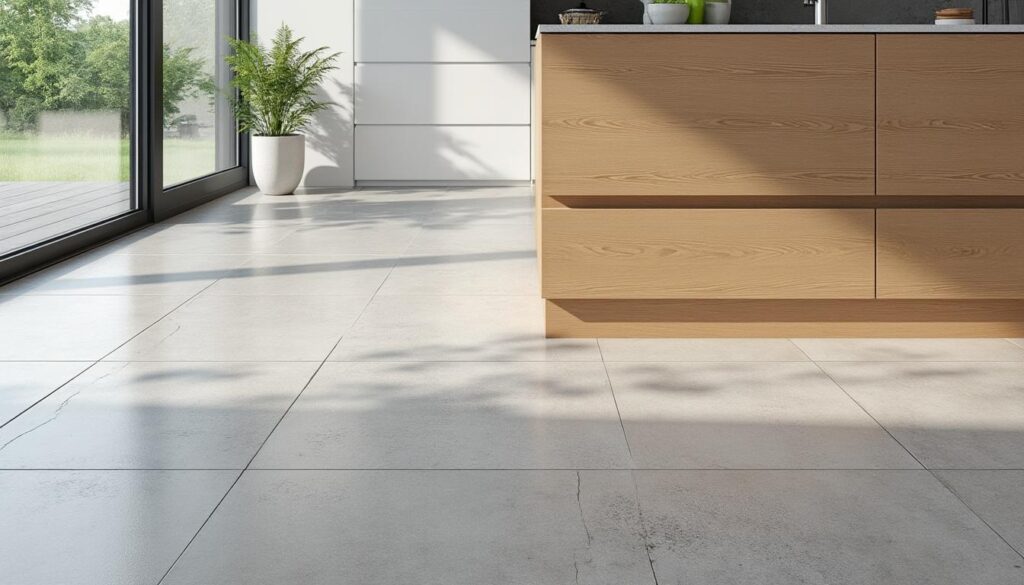 découvrez quel revêtement de sol choisir pour votre cuisine : carrelage, vinyle ou béton, et trouvez la solution idéale alliant style, durabilité et facilité d'entretien.