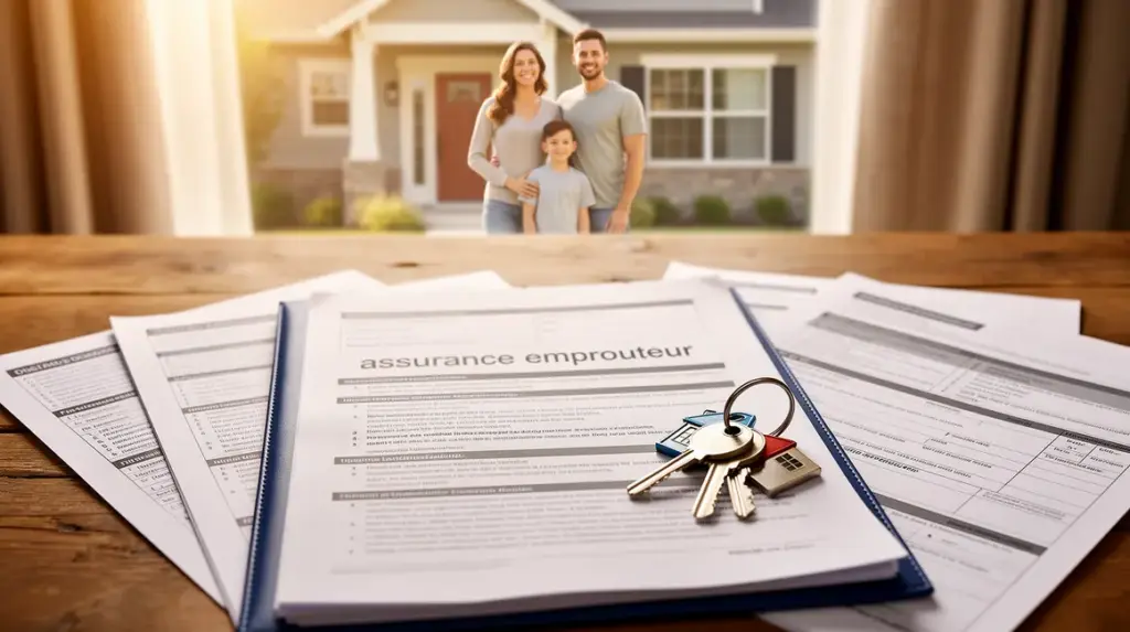 assurance emprunteur dossier formulaires cles maison famille