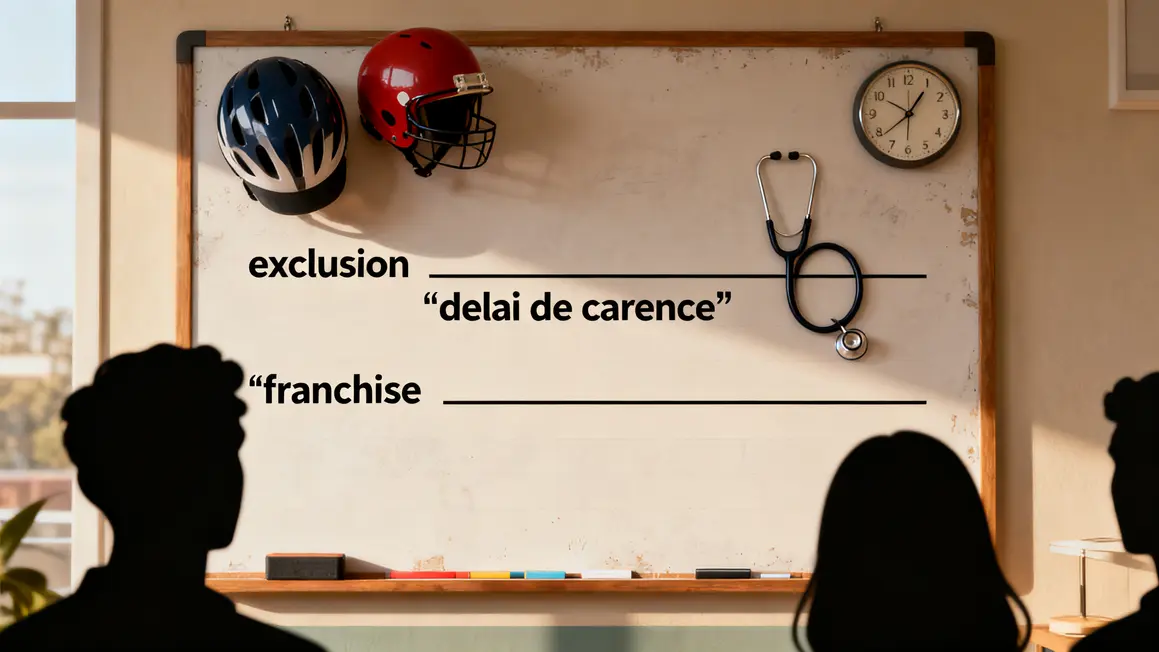 assurance emprunteur : priorités à vérifier en premier en petit budget 2 exclusions carence franchise assurance emprunteur