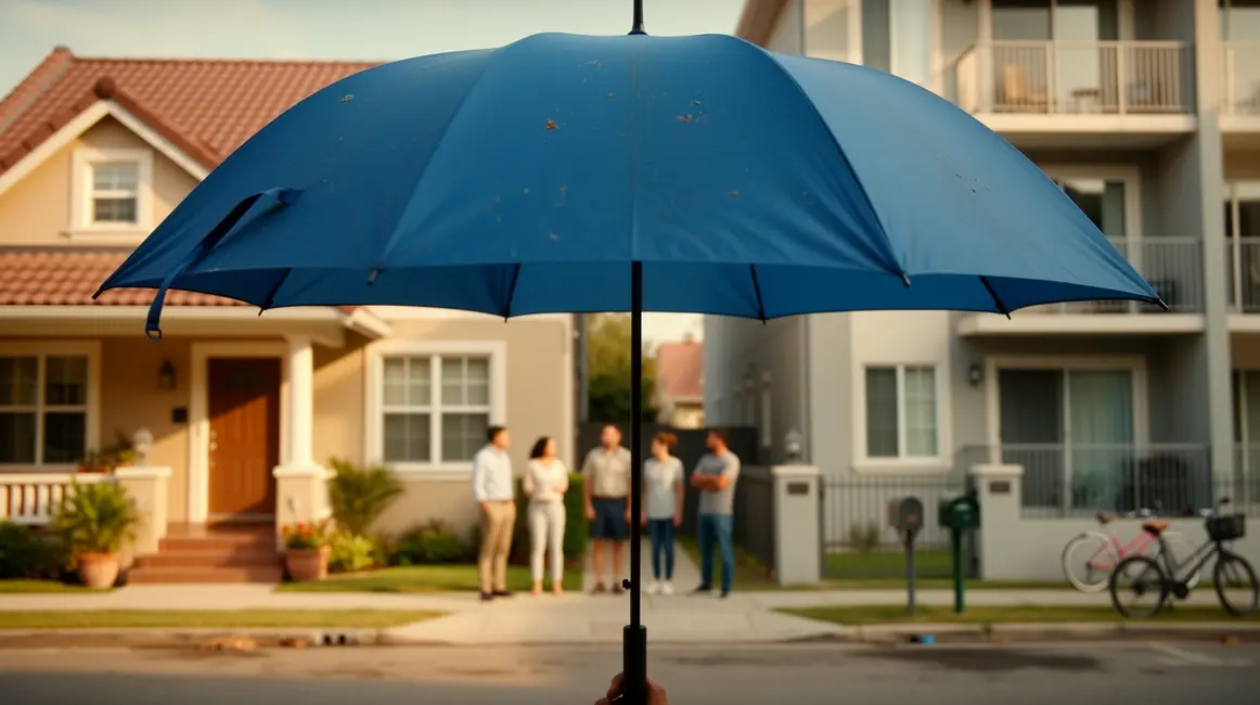 Bien choisir assurance habitation : méthode simple et fiable en petit budget 20 assurance habitation sous parapluie bleu