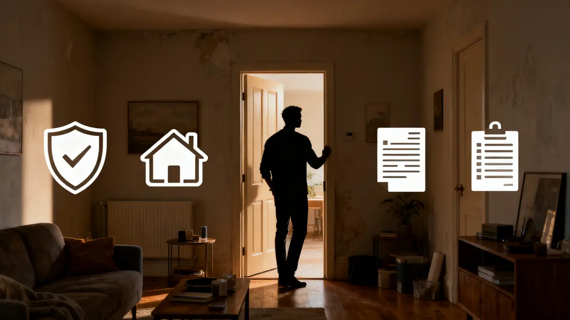 assurance propriétaire non occupant : checklist avant de se lancer en petit budget 2 icone protection assurance proprietaire non occupant appartement