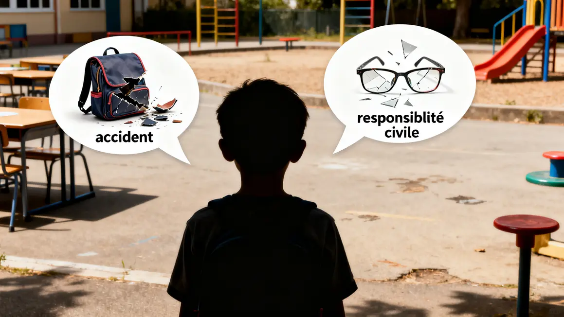 assurance scolaire : avantages, limites et alternatives en petit budget 2 assurance scolaire enfant bulles accident lunettes cassees