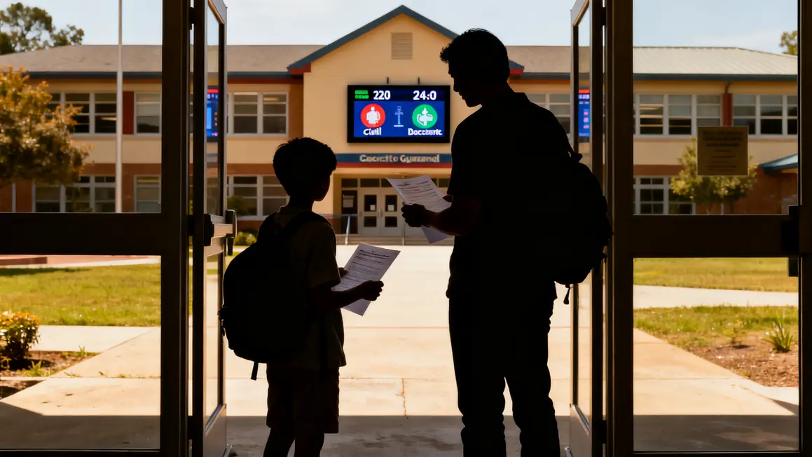 assurance scolaire : questions à se poser avant d’agir en petit budget 2 Assurance scolaire parent enfant devant ecole garanties