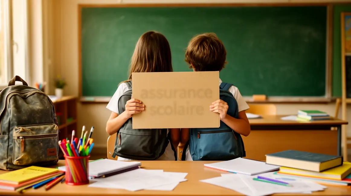 assurance scolaire : avantages, limites et alternatives en petit budget 22 assurance scolaire tableau cartable enfants pancarte