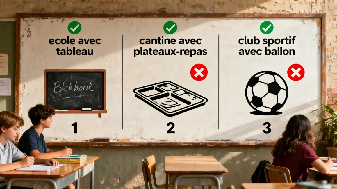 assurance scolaire : checklist avant de se lancer 2 tableau activités assurance scolaire obligatoire facultative