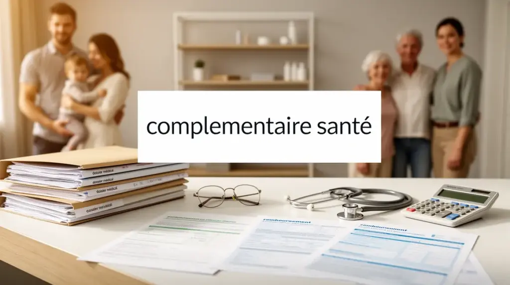 bureau moderne dossiers medicaux complementaire sante