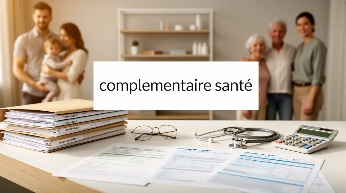bureau moderne dossiers medicaux complementaire sante