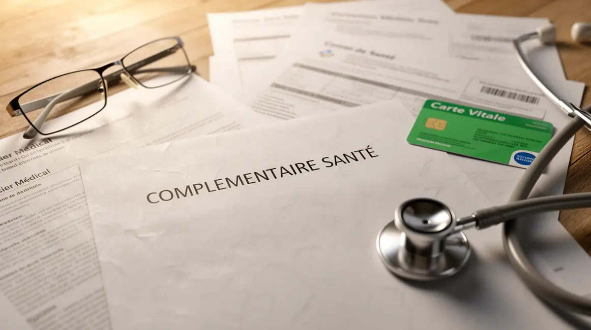 vue table complementaire sante documents carte medicale