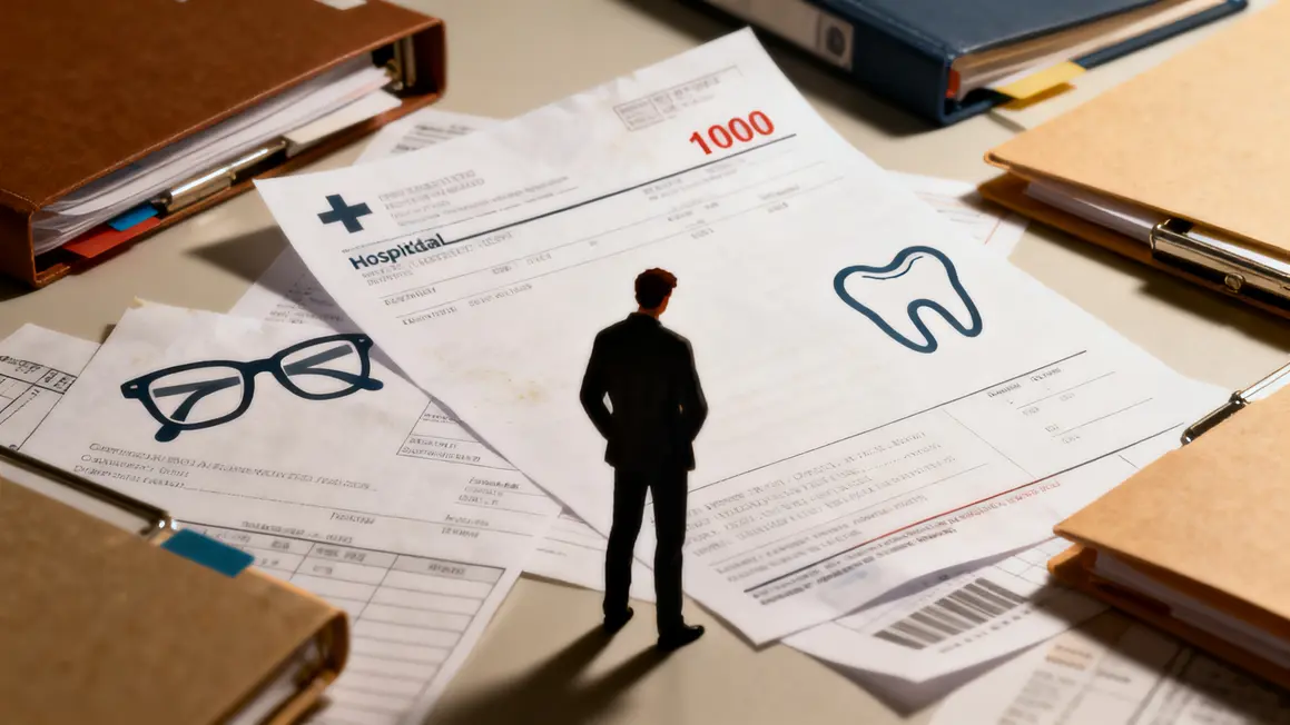 mutuelle santé : erreurs fréquentes à éviter 2 personne stressée factures mauvais choix mutuelle santé