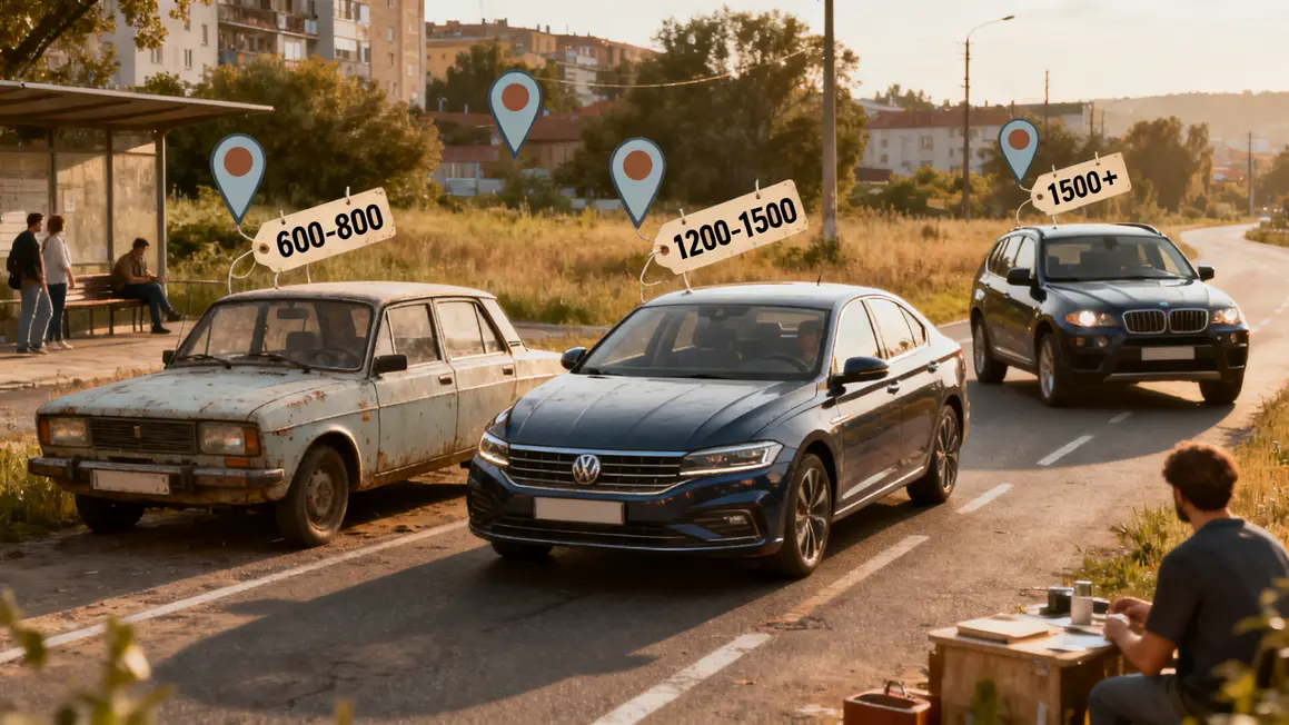 Tarifs voitures citadine berline SUV assurance jeune conducteur