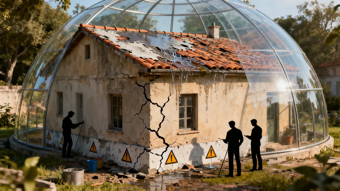 garantie décennale : priorités à vérifier en premier en petit budget 2 Bâtiment protégé garantie décennale fissures et infiltrations