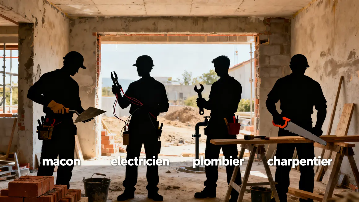 artisans metiers garantie decennale 2026 macon electricien plombier charpentier