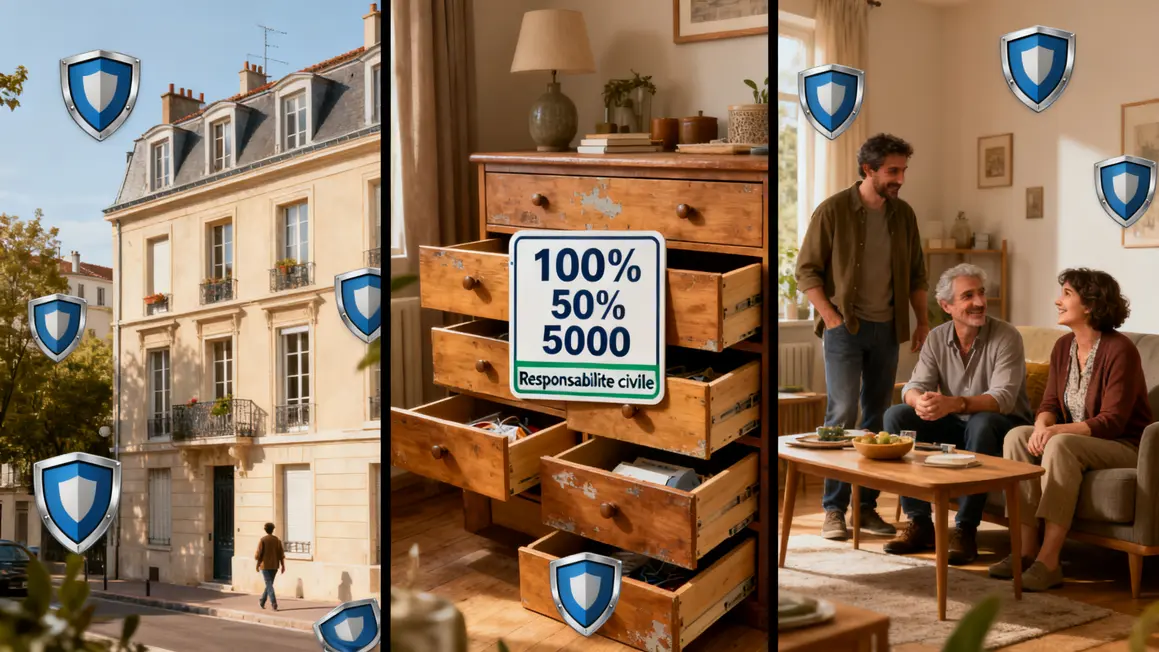 assurance propriétaire non occupant : guide débutant sans jargon 2 tableau garanties assurance proprietaire non occupant icônes bouclier