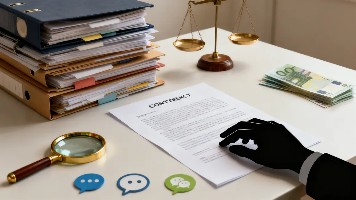Bien choisir protection juridique : méthode simple et fiable 2 balance dossiers contrat protection juridique