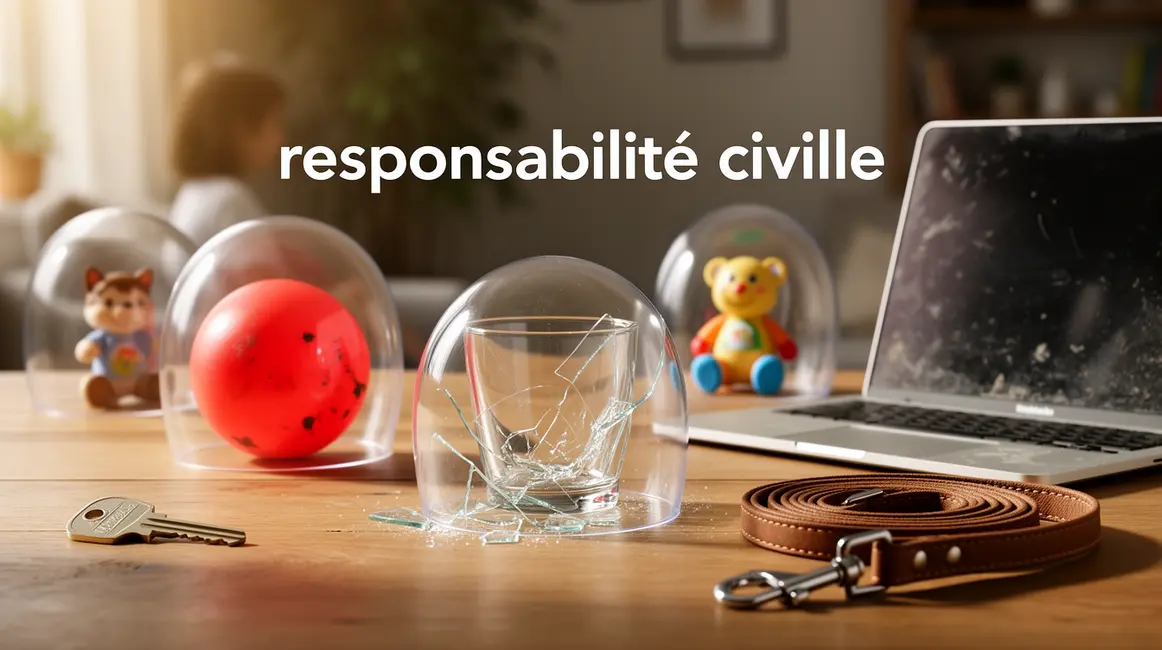 responsabilité civile : guide pratique pour bien commencer en petit budget 18 illustration responsabilite civile objets quotidiens protection