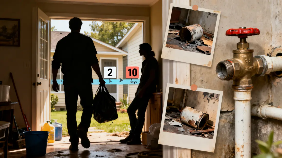 sinistre logement en 2026 : points clés à connaître en petit budget 3 sinistre logement en 2026 evacuation maison chronologie declaration