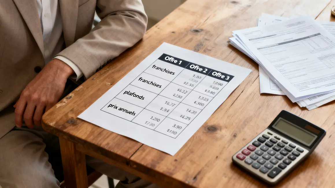Bien choisir sinistre logement : méthode simple et fiable en petit budget 3 sinistre logement tableau comparaison devis