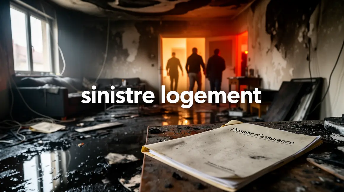 sinistre logement evacuation et dossier après dégâts