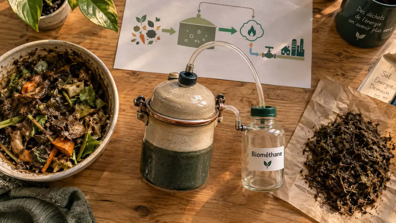 Gaz renouvelable : biométhane issu de la méthanisation, digestat et effluents